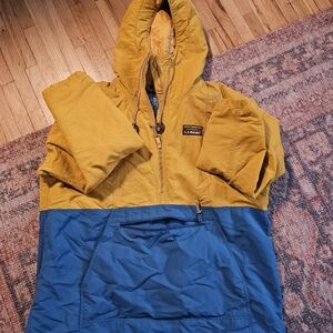 L.L. Bean Mountain Classic Insulated Anorak Color Block